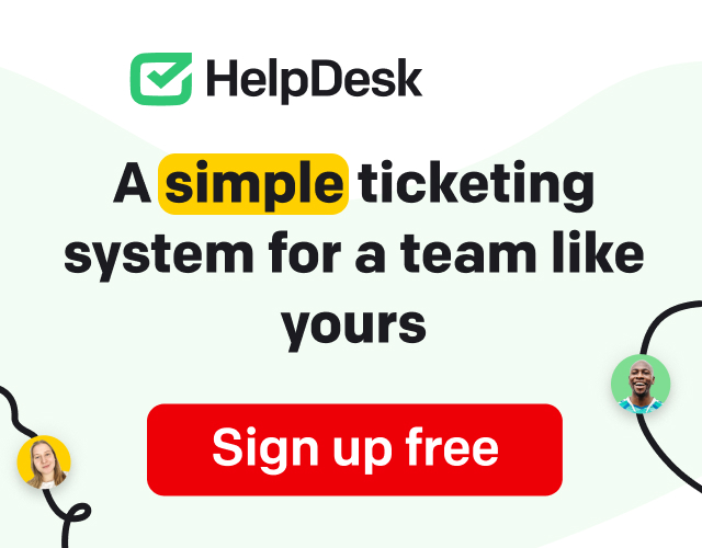 HelpDesk Customer Support Software