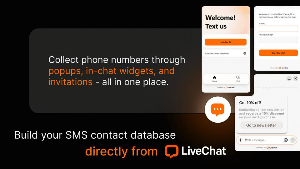 Collect phone numbers