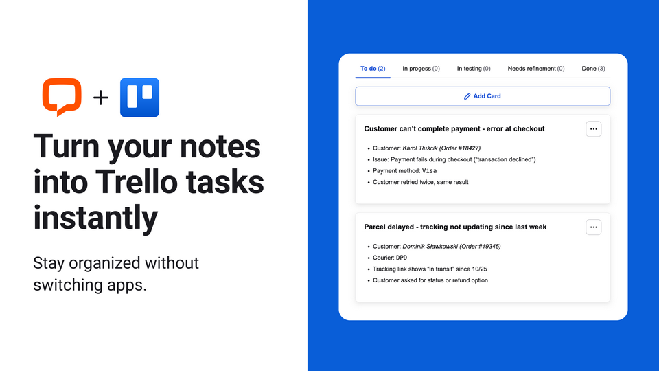Trello for Text