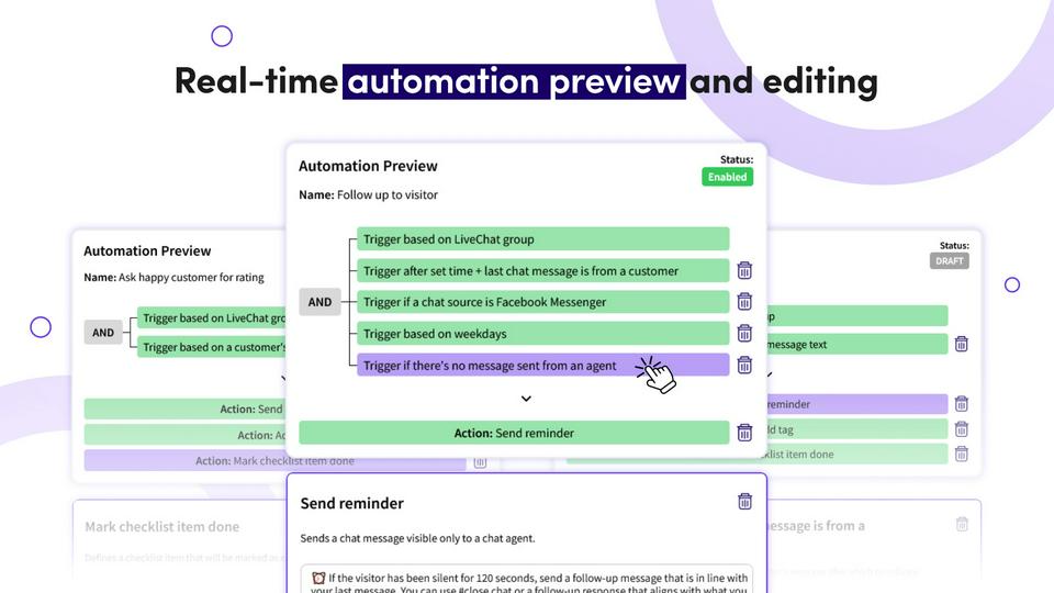 Preview automations
