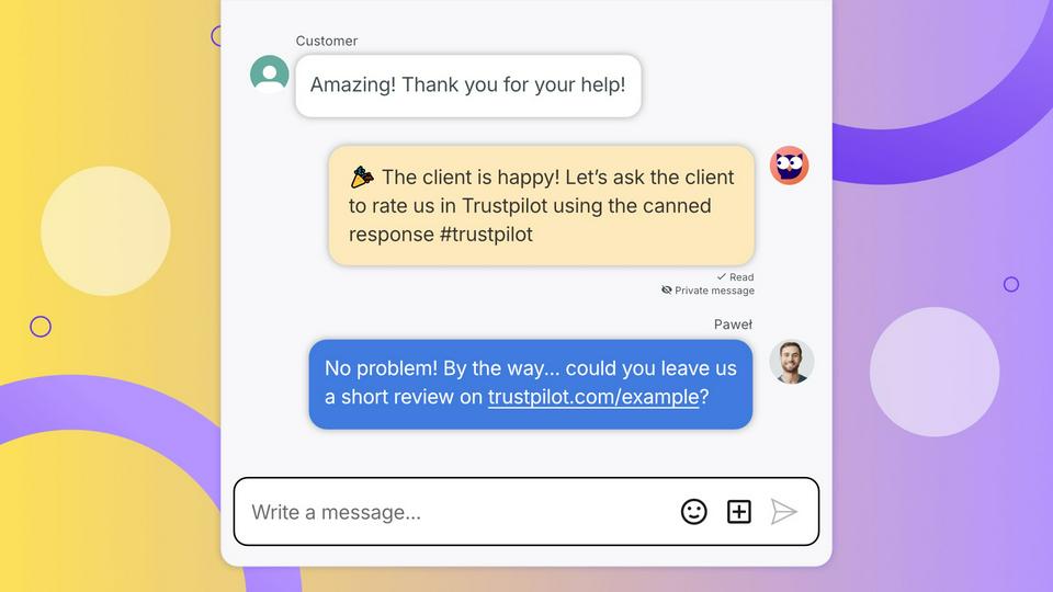 Reminders visible for agents
