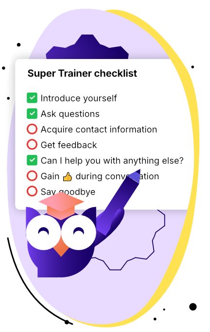 Coach agents in real time with flexible automations