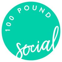 100 Pound Social logo