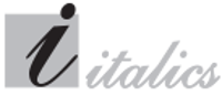 italics