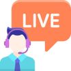 Customer support logo