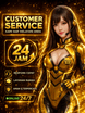 Customer support logo