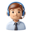 Customer support logo